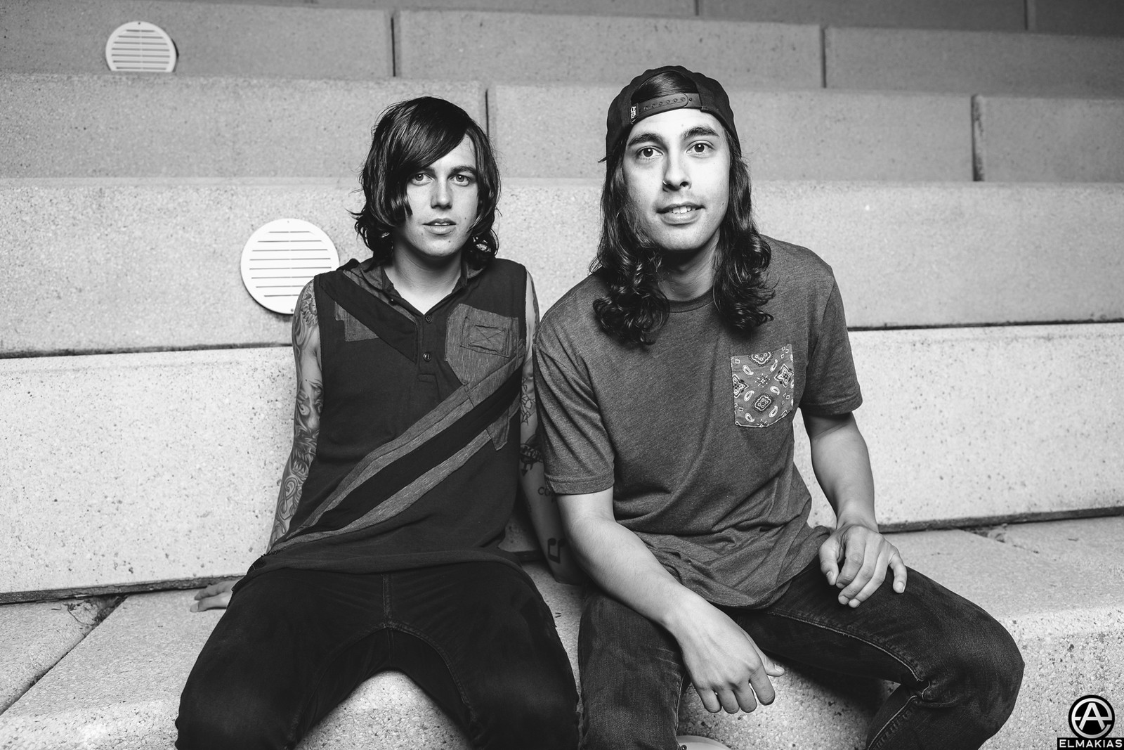 Vic and Kellin photo from The World Tour photo shoot