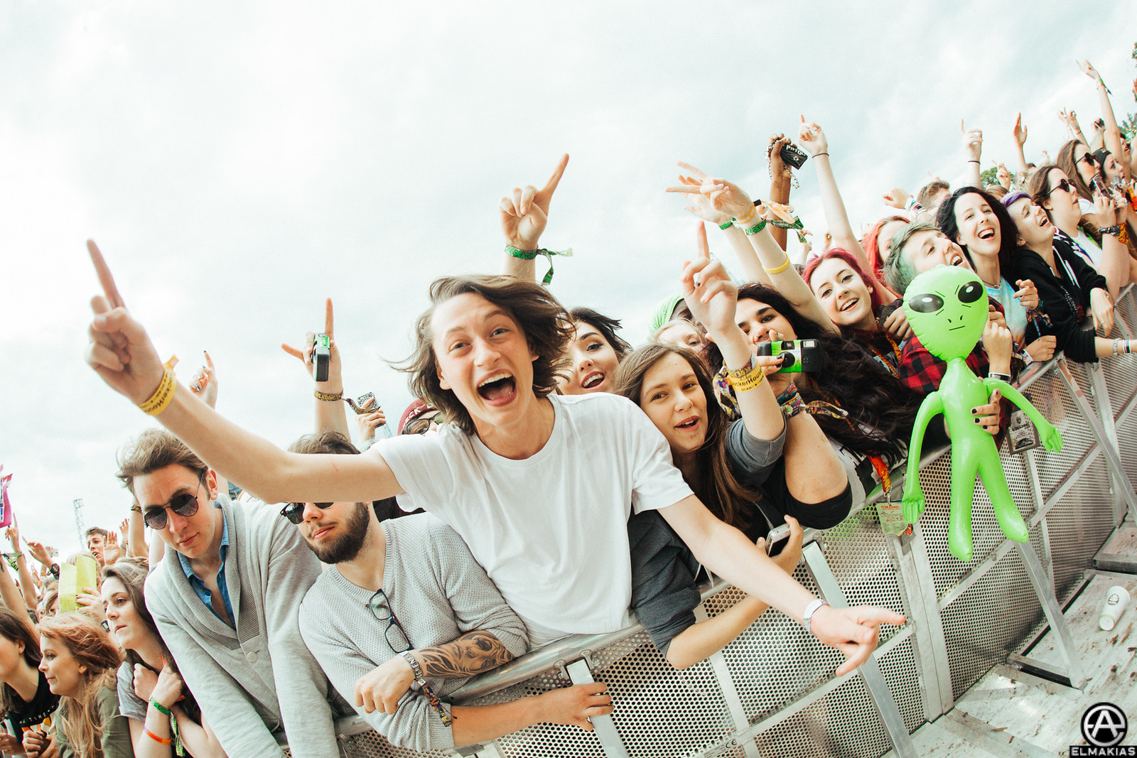 Fans at Reading Festival 2015 by Adam Elmakias
