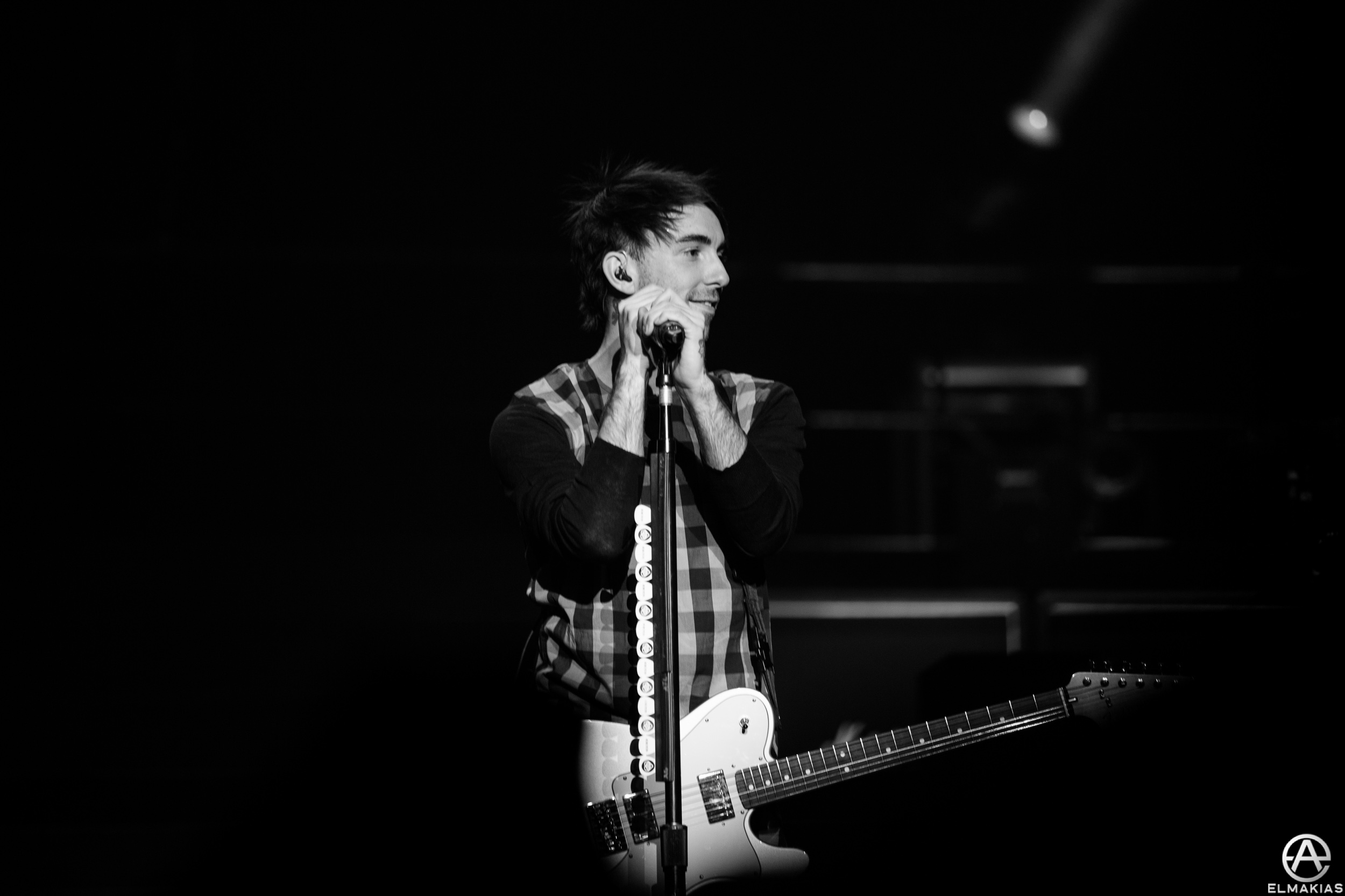 Alex Gaskarth of All Time Low by Adam Elmakias - All Time Low UK Arena Tour