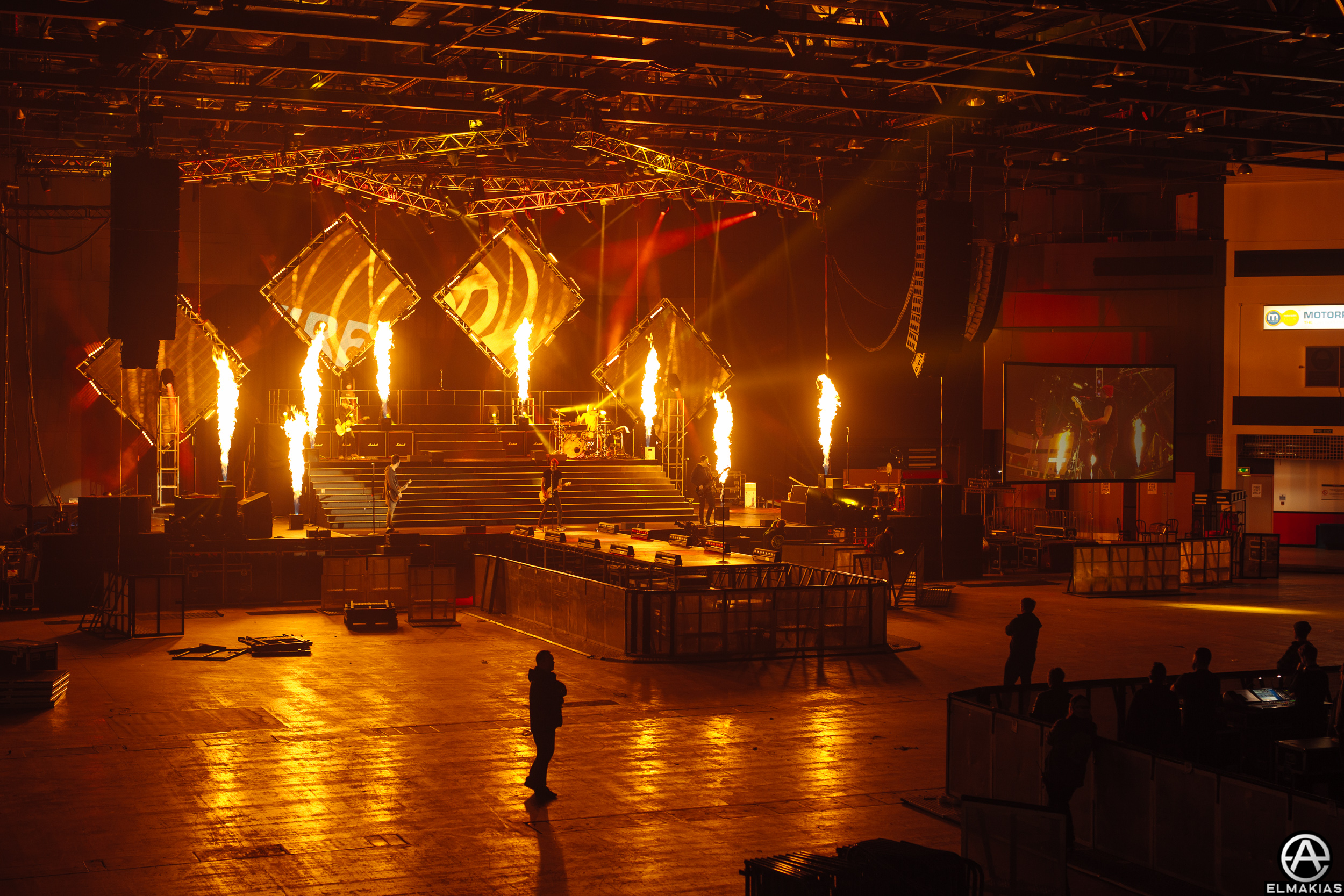 Jeff Maker by Adam Elmakias - All Time Low UK Arena Tour