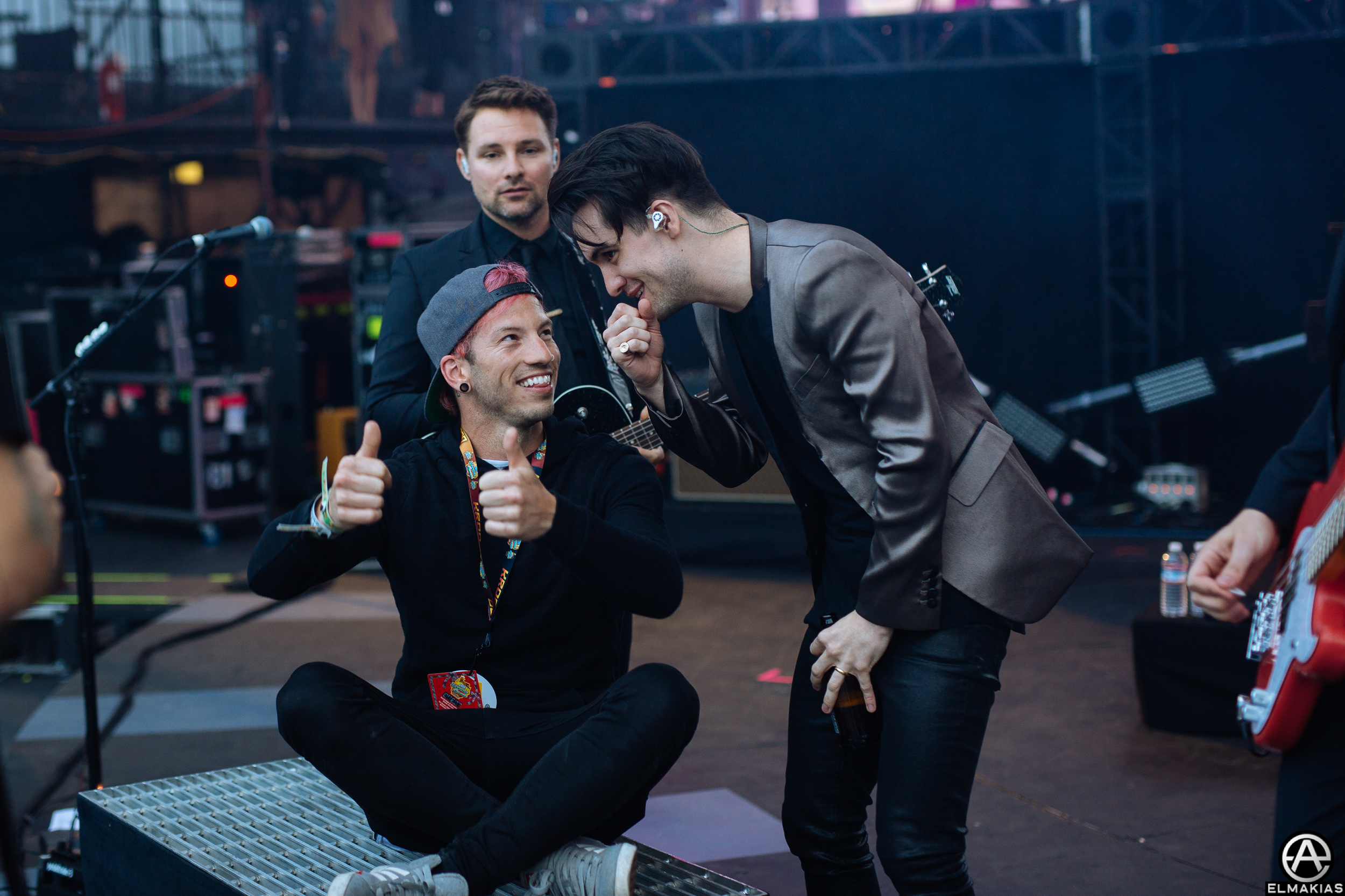 Brendon Urie and Joshua Dun i dont know what they are speaking about