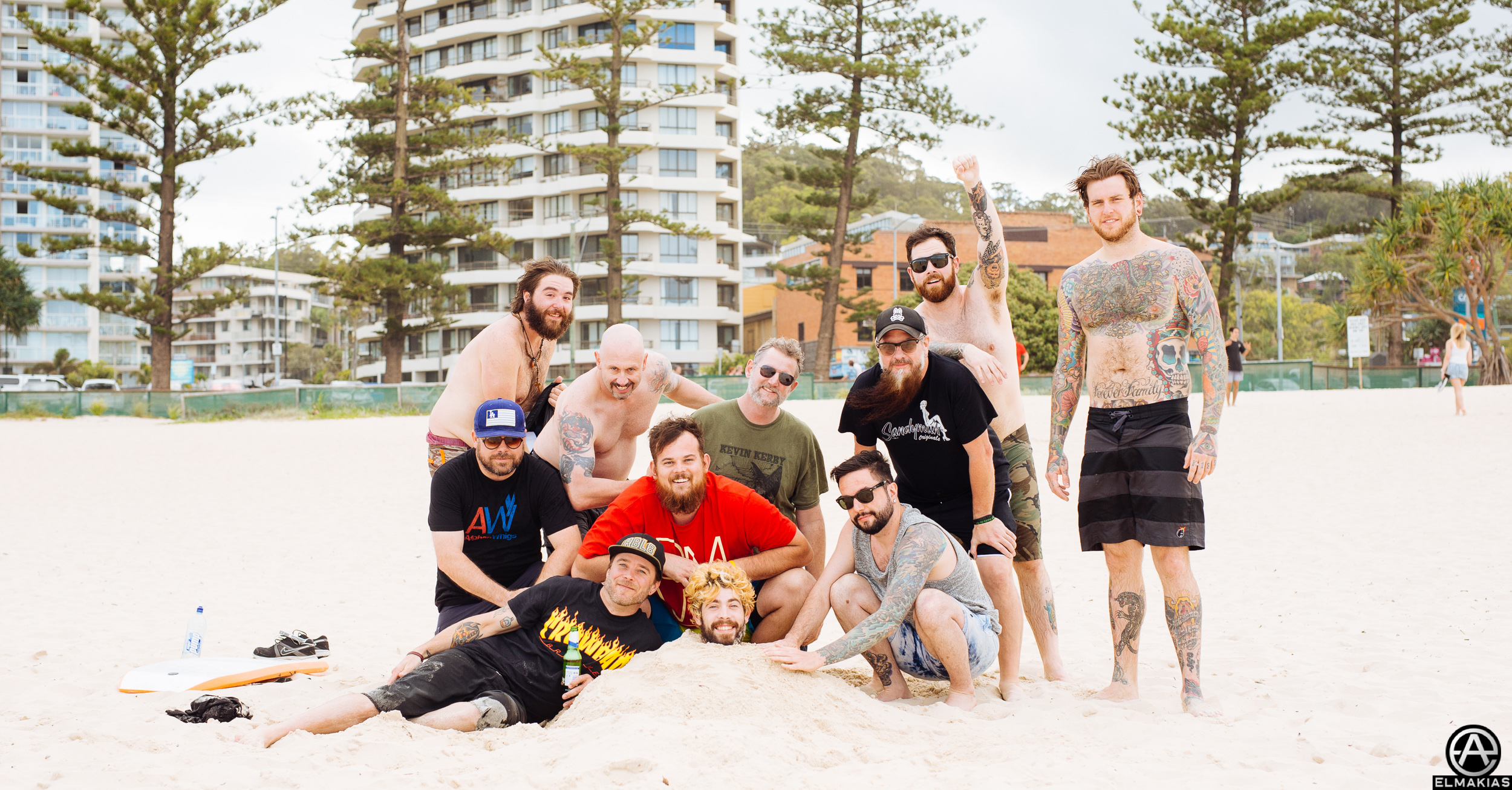 group photo - Australian Tour