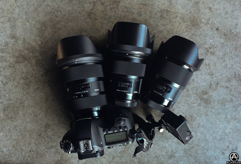 All Sigma Art lenses 