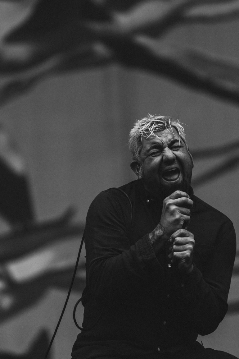 Chino of Deftones at Download Festival