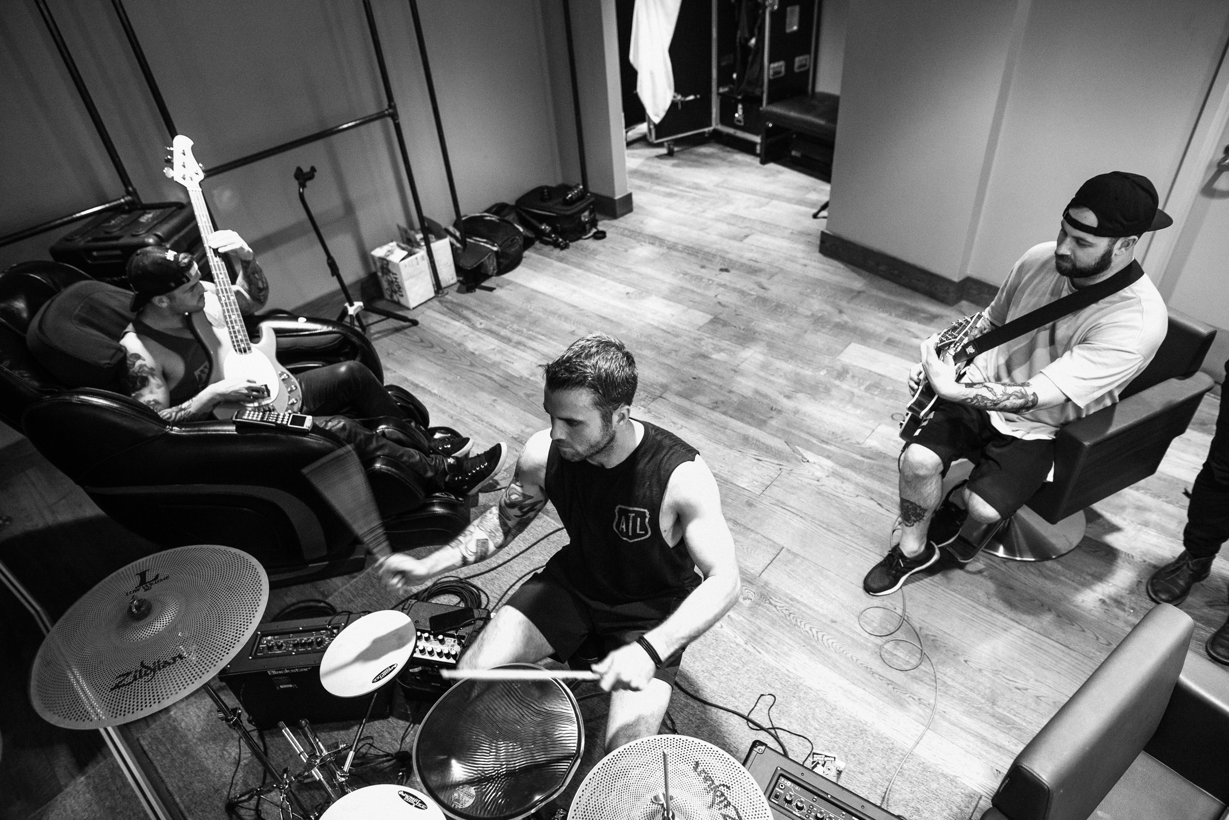 Backstage with All Time Low and A Day to Remember by Adam Elmakias