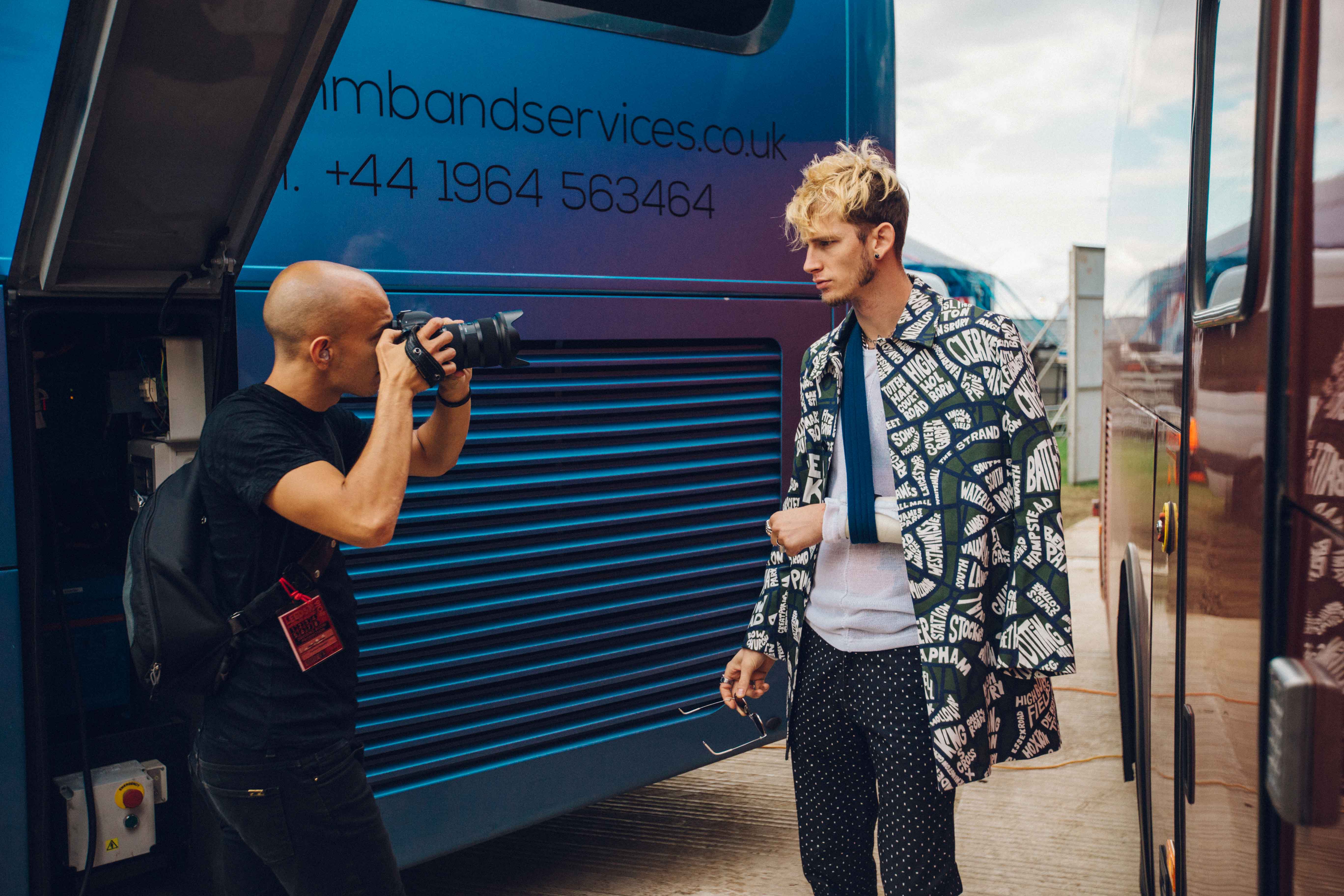 Photographing MGK photo by Casey Lee 