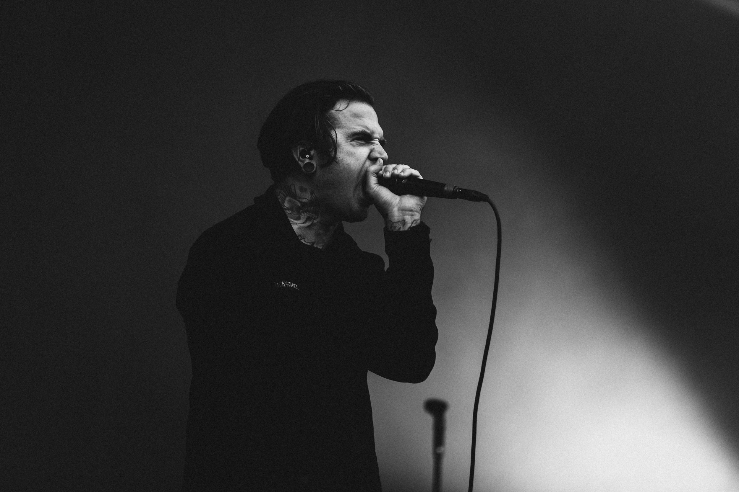 Joel Birch of The Amity Affliction at Download Festival