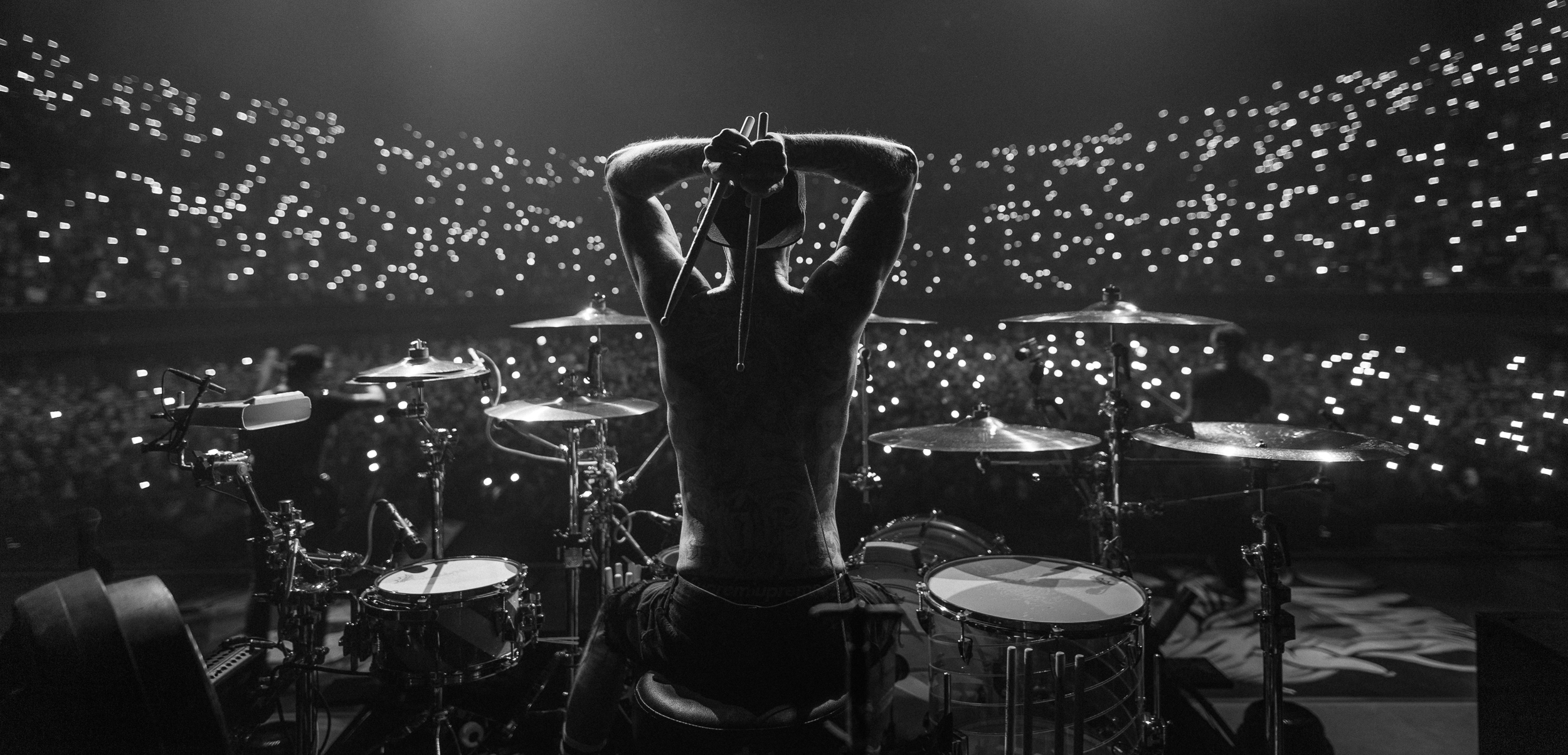 Travis Barker of Blink-182 by Adam Elmakias