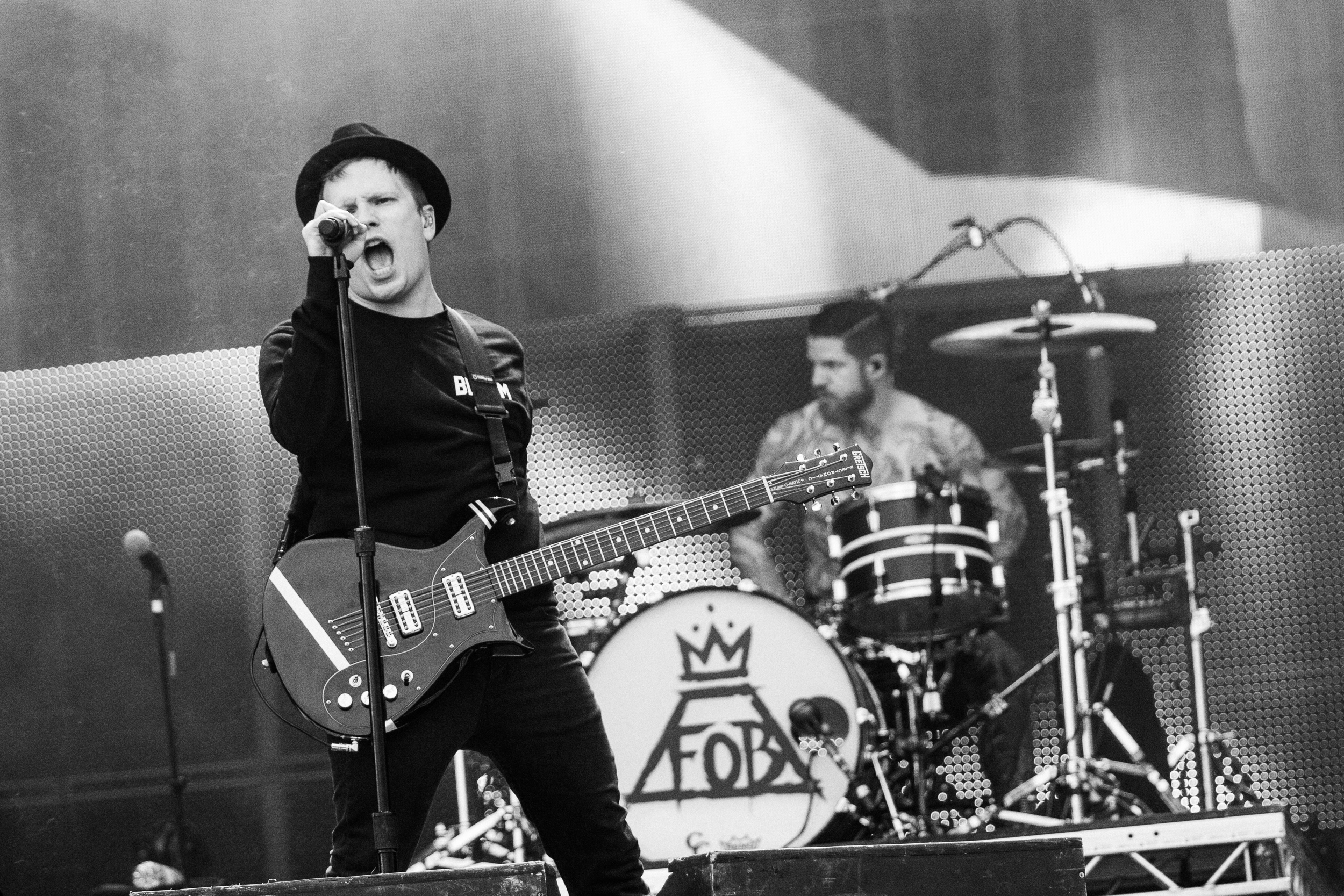 Fall Out Boy at Leeds Festival by Adam Elmakias