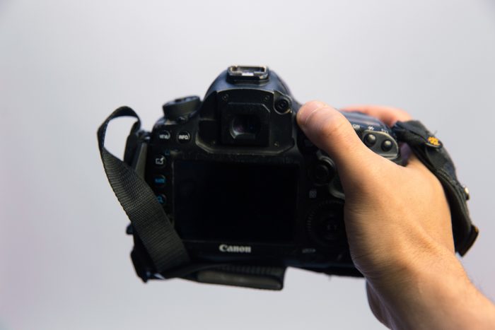 Canon 5D Mark II with Spider Holster Hand Strap
