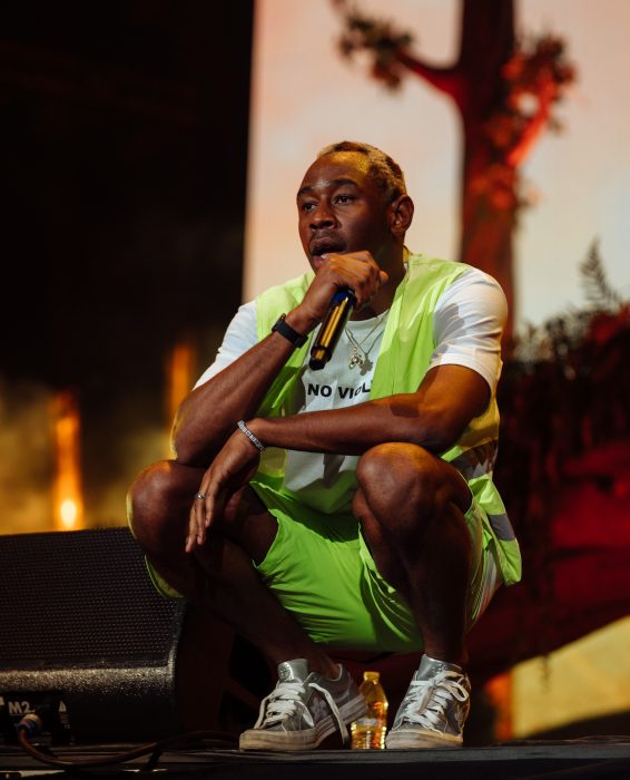 Tyler, The Creator at Coachella 2018 - photographed with a Sony a7R III - Sigma 85mm f/1.4 Art - Sigma MC‑11 Mount Converter